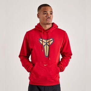Nike Kobe Bryant Dri-FIT Pullover Hoodie Red Gold Men's XL Basketball HF0066-636